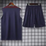 2024-25 England Purple Tank top and shorts suit