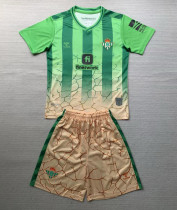 2023-24 Real Betis Green Special Edition Kids Soccer Jersey