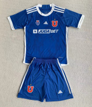 2024-25 Universidad De Chile Home Kids Soccer Jersey