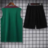 2024-25 PSG Green Tank top and shorts suit