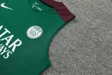 2024-25 PSG Green Tank top and shorts suit