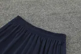2024-25 France Black Tank top and shorts suit