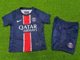 2024-25 PSG Home Kids Player Version Soccer Jersey (球员童装)