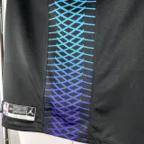 2017-2018 HORNETS BALL #1 Black City Edition Top Quality Hot Pressing NBA Jersey