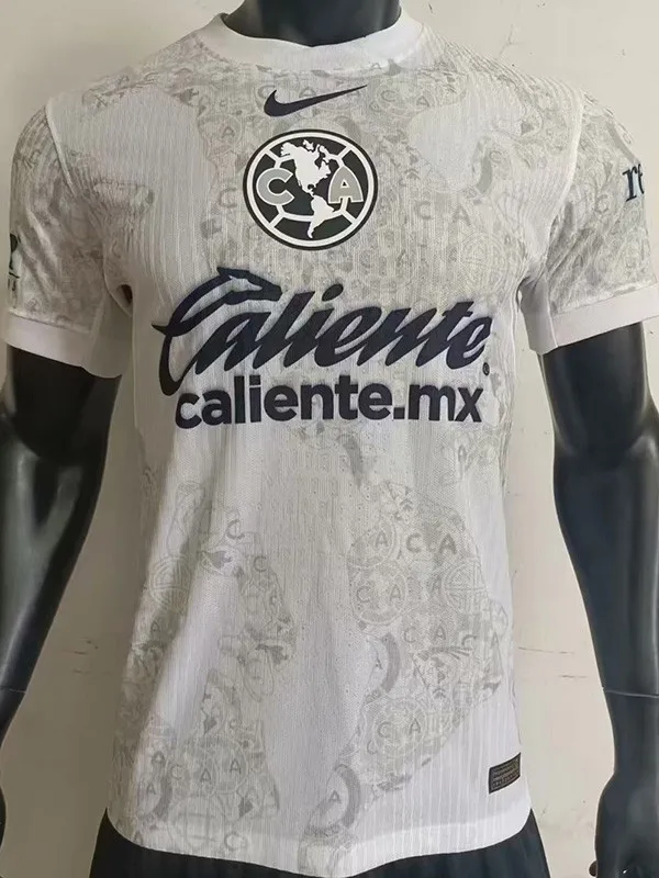 2024-25 Club America White Goalkeeper Player Version Soccer Jersey