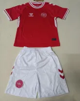 2024-25 Denmark Home Kids Soccer Jersey