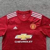 2020-2021 Man Utd Home Retro Soccer Jersey