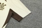 2024-25 Corinthians Beige Training Short Suit