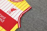 2024-25 LIV Yellow Tank top and shorts suit