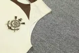 2024-25 Corinthians Beige Tank top and shorts suit
