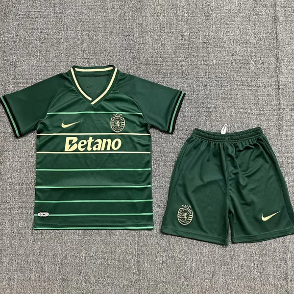 2024-25 Sporting Lisbon Third Kids Soccer Jersey