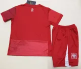 2024-25 Poland Away Kids Soccer Jersey
