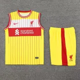 2024-25 LIV Yellow Tank top and shorts suit