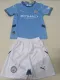 2024-25 Man City Home Kids Soccer Jersey