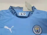 2024-25 Man City Home Kids Soccer Jersey