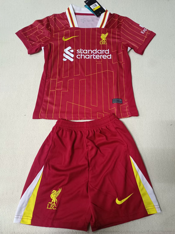 2024-25 LIV Home Kids Soccer Jersey