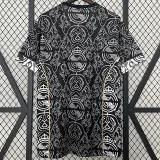 2023-24 RMA Black Special Edition Fans Soccer Jersey *队徽花纹