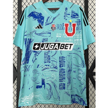 2024-25 Universidad De Chile Sky Blue GoalKeeper Soccer Jersey
