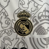 2023-24 RMA White Special Edition Fans Soccer Jersey *队徽花纹