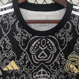2023-24 RMA Black Special Edition Fans Soccer Jersey *队徽花纹