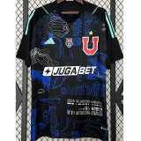 2024-25 Universidad De Chile Black GoalKeeper Soccer Jersey