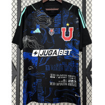 2024-25 Universidad De Chile Black GoalKeeper Soccer Jersey