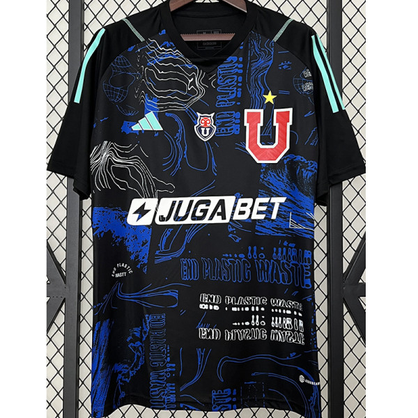 2024-25 Universidad De Chile Black GoalKeeper Soccer Jersey