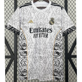 2023-24 RMA White Special Edition Fans Soccer Jersey *队徽花纹