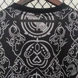 2023-24 RMA Black Special Edition Fans Soccer Jersey *队徽花纹