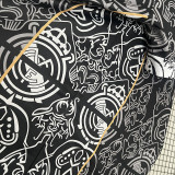 2023-24 RMA Black Special Edition Fans Soccer Jersey *队徽花纹