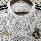 2023-24 RMA White Special Edition Fans Soccer Jersey *队徽花纹