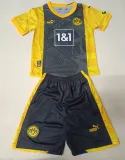 2023-24 Dortmund Special Edition Black Yellow Kids Soccer Jersey