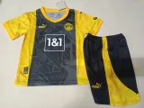 2023-24 Dortmund Special Edition Black Yellow Kids Soccer Jersey