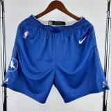 2023-24 TIMBERWOLVES Blue City Edition Top Quality NBA Pants