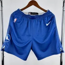 2023-24 TIMBERWOLVES Blue City Edition Top Quality NBA Pants
