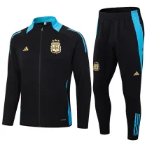 2024-25 Argentina Black Jacket Tracksuit (蓝领)