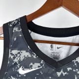 SA Spurs SOCHAN #10 Camouflage color Top Quality Hot Pressing NBA Jersey
