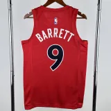 2022-23 Raptors BARRETT #9 Red Top Quality Hot Pressing NBA Jersey