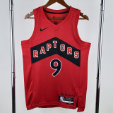 2022-23 Raptors BARRETT #9 Red Top Quality Hot Pressing NBA Jersey