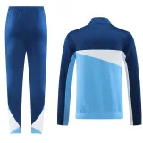 2024-25 Marseille Blue Jacket Tracksuit