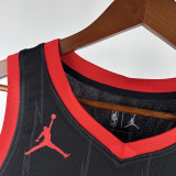 2022-23 Raptors BARRETT #9 Black Top Quality Hot Pressing NBA Jersey (Trapeze Edition)飞人版