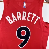 2022-23 Raptors BARRETT #9 Red Top Quality Hot Pressing NBA Jersey