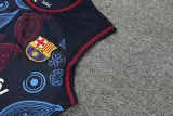 2024-25 BAR Black Tank top and shorts suit (印花)