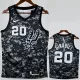 SA Spurs GINOBILI #20 Camouflage color Top Quality Hot Pressing NBA Jersey