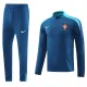 2024-25 Portugal Royal blue Half Pull Tracksuit #01(半拉链)