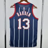 2022-23 Rockets HARDEN #13 Royal blue City Edition Top Quality Hot Pressing NBA Jersey
