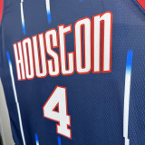 2022-23 Rockets CREEN #4 Royal blue City Edition Top Quality Hot Pressing NBA Jersey
