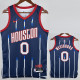 2022-23 Rockets WESTBROOK #0 Royal blue City Edition Top Quality Hot Pressing NBA Jersey