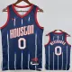 2022-23 Rockets WESTBROOK #0 Royal blue City Edition Top Quality Hot Pressing NBA Jersey