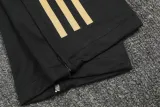2024-25 RMA Black Half Pull Tracksuit (半拉链)